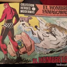 Tebeos: HOMBRE ENMASCARADO EDITORIAL DOLAR RAY MOORE-WILSON MCOY COMPLETAS 1958-129 TEBEOS FORMATO APAISADO. Lote 302215408