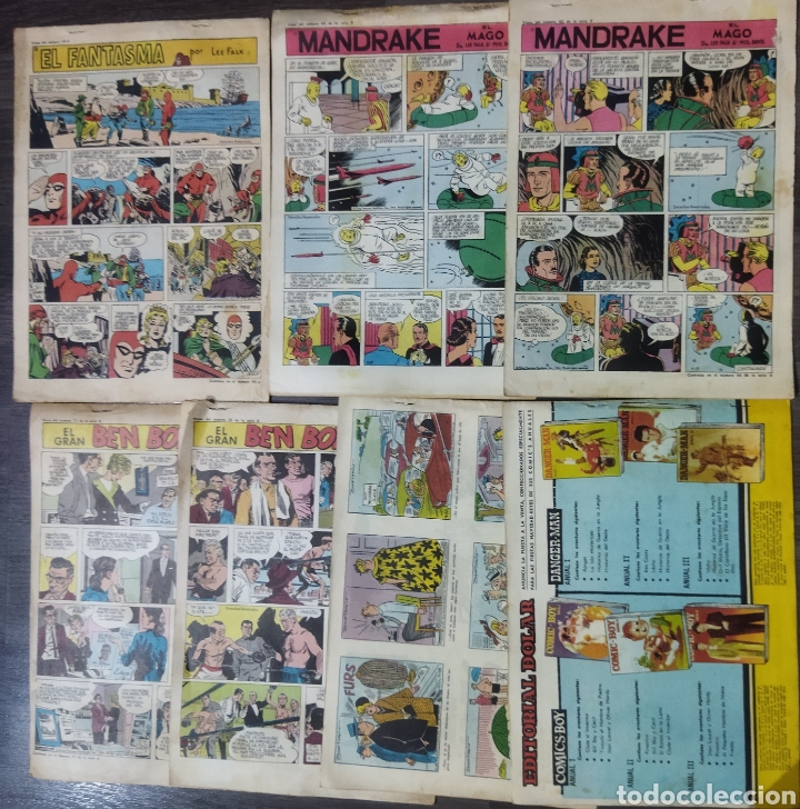 Tebeos: Lote de 12 comics EL MAGO MANDRAKE.originales.1960 - Foto 5