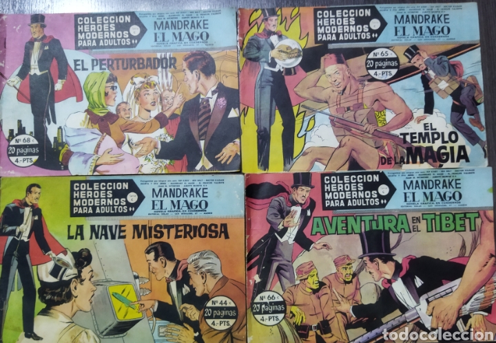 Tebeos: Lote de 12 comics EL MAGO MANDRAKE.originales.1960 - Foto 3