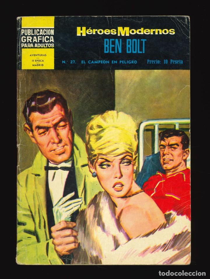 Tebeos: NOVELAS GR&Aacute;FICAS (2&ordf; &Eacute;POCA) / - D&Oacute;LAR / N&Uacute;MERO 27 (BEN BOLT) - Foto 1