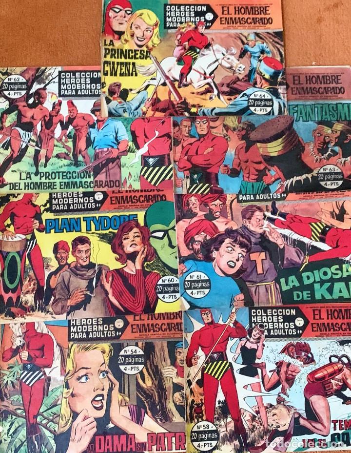 Tebeos: LOTE 7 NUMEROS HOMBRE ENMASCARADO DOLAR - Foto 1