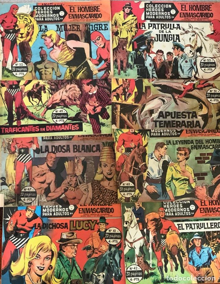 Tebeos: LOTE 8 NUMEROS HOMBRE ENMASCARADO DOLAR - Foto 1