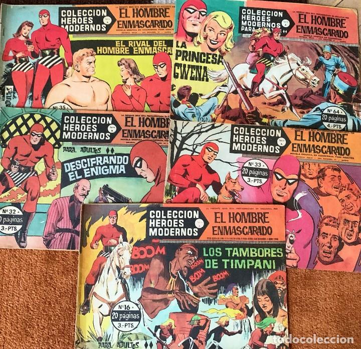 Tebeos: LOTE 5 NUMEROS HOMBRE ENMASCARADO DOLAR - Foto 1
