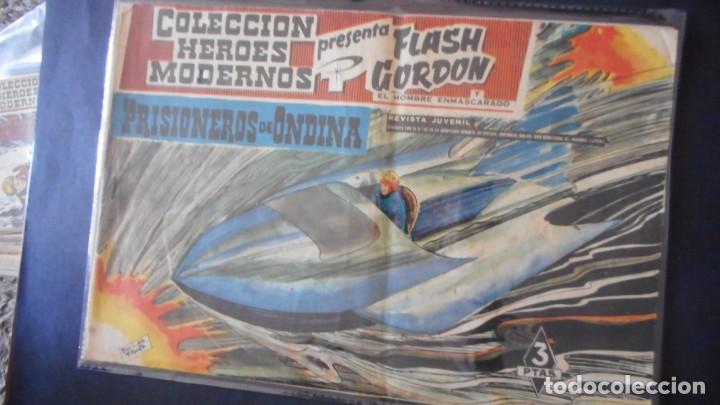 Tebeos: H&Eacute;ROES MODERNOS . FLASH GORDON N&ordm; 09/ C-12 - Foto 1