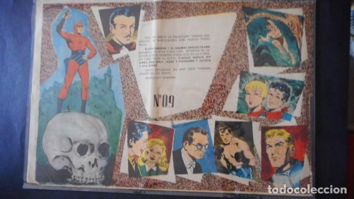 Tebeos: H&Eacute;ROES MODERNOS . FLASH GORDON N&ordm; 09/ C-12 - Foto 2