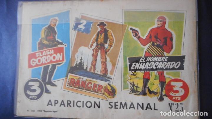 Tebeos: H&Eacute;ROES MODERNOS . FLASH GORDON N&ordm; 25/ C-12 - Foto 2