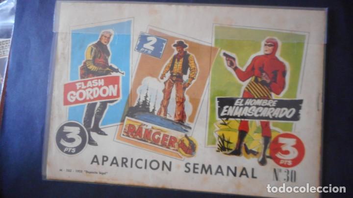 Tebeos: H&Eacute;ROES MODERNOS . FLASH GORDON N&ordm; 30/ C-12 - Foto 2