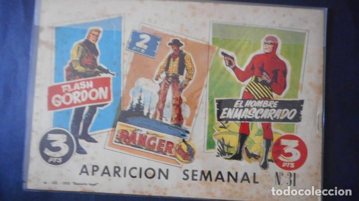 Tebeos: H&Eacute;ROES MODERNOS . FLASH GORDON N&ordm; 31/ C-12 - Foto 2