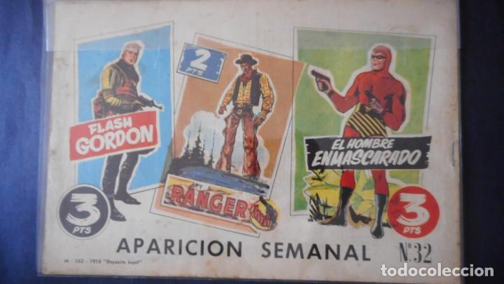 Tebeos: H&Eacute;ROES MODERNOS . FLASH GORDON N&ordm; 32/ C-12 - Foto 2