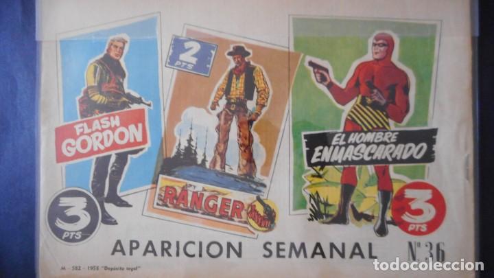 Tebeos: H&Eacute;ROES MODERNOS . FLASH GORDON N&ordm; 36/ C-12 - Foto 2