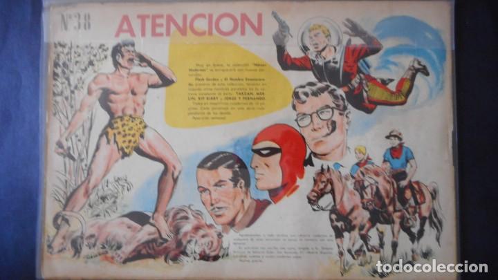 Tebeos: H&Eacute;ROES MODERNOS . FLASH GORDON N&ordm; 38/ C-12 - Foto 2
