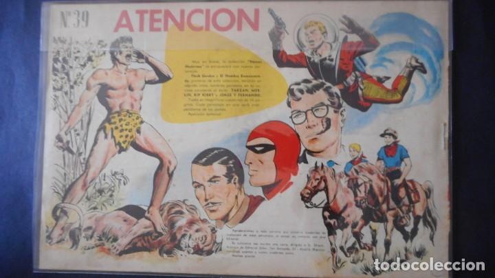 Tebeos: H&Eacute;ROES MODERNOS . FLASH GORDON N&ordm; 39/ C-12 - Foto 2