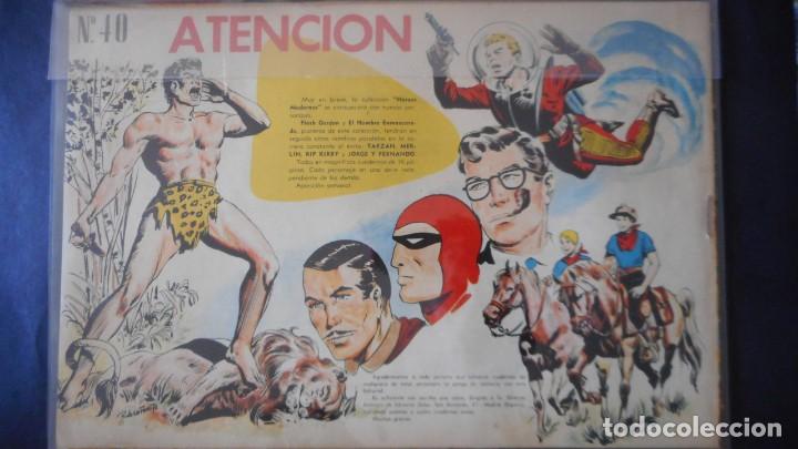 Tebeos: H&Eacute;ROES MODERNOS .FLASH GORDON N&ordm;40/ C-12 - Foto 2