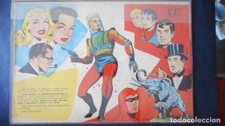 Tebeos: H&Eacute;ROES MODERNOS . FLASH GORDON N&ordm; 47/ C-12 - Foto 2