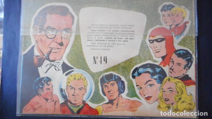 Tebeos: H&Eacute;ROES MODERNOS . FLASH GORDON N&ordm; 49/ C-12 - Foto 2