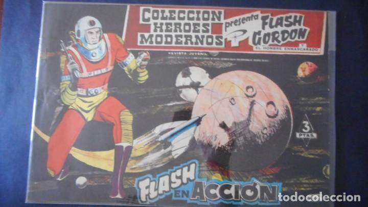 Tebeos: H&Eacute;ROES MODERNOS . FLASH GORDON N&ordm; 55/ C-12 - Foto 1