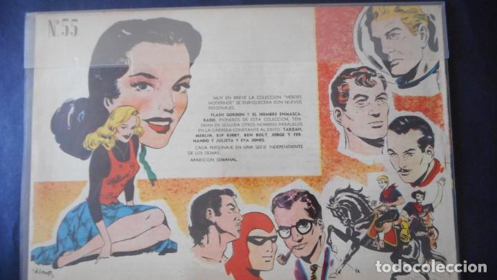 Tebeos: H&Eacute;ROES MODERNOS . FLASH GORDON N&ordm; 55/ C-12 - Foto 2