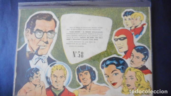Tebeos: H&Eacute;ROES MODERNOS . FLASH GORDON N&ordm; 58/ C-12 - Foto 2