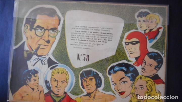 Tebeos: H&Eacute;ROES MODERNOS . FLASH GORDON N&ordm; 58/ C-12 - Foto 2