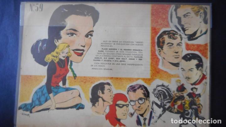 Tebeos: H&Eacute;ROES MODERNOS . FLASH GORDON N&ordm; 59/ C-12 - Foto 2
