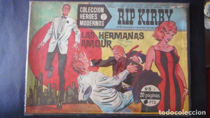 Tebeos: HÉROES MODERNOS . RIP KIRBY Nº 5 . SERIE C/ C-12