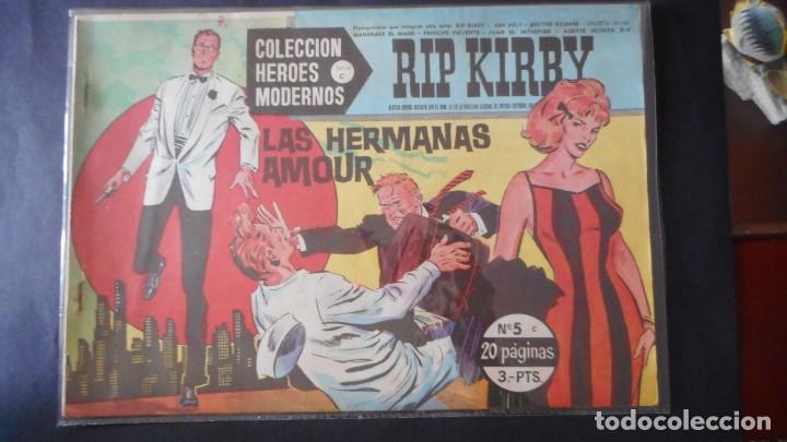 Tebeos: HÉROES MODERNOS . RIP KIRBY Nº 5 . SERIE C/ C-12