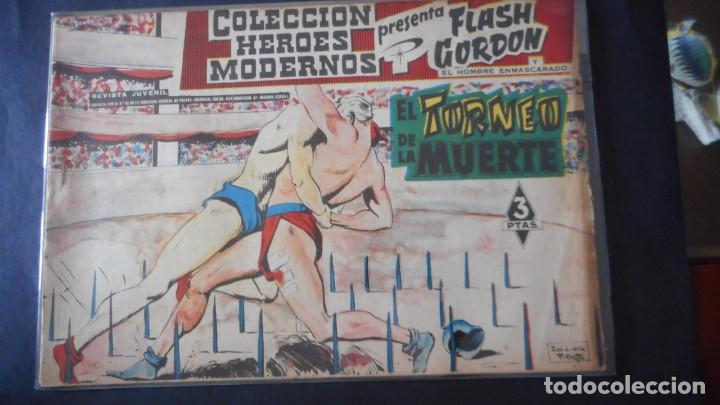 Tebeos: H&Eacute;ROES MODERNOS . FLASH GORDON N&ordm; 04/ C-12 - Foto 1