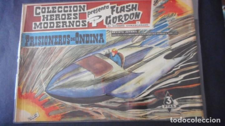 Tebeos: H&Eacute;ROES MODERNOS . FLASH GORDON N&ordm; 09/ C-12 - Foto 1