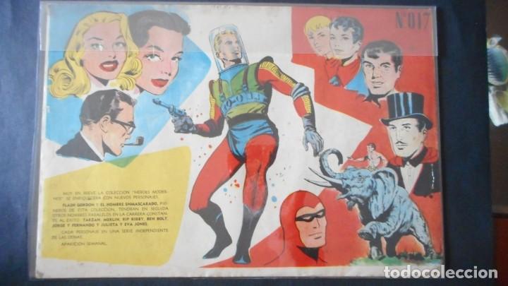 Tebeos: H&Eacute;ROES MODERNOS . FLASH GORDON N&ordm; 017/ C-12 - Foto 2