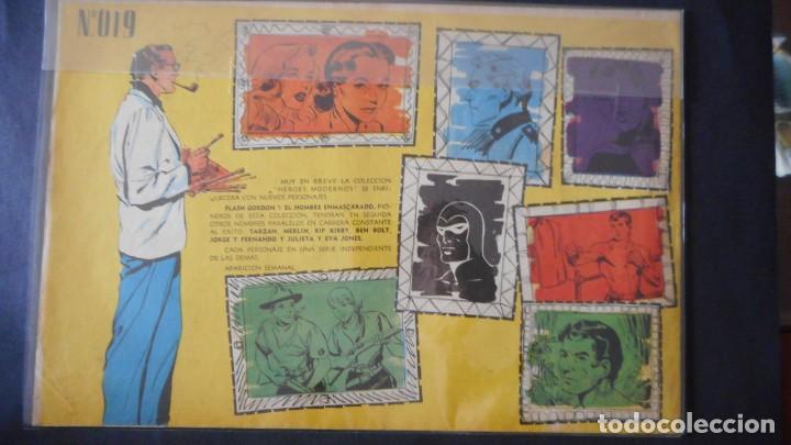 Tebeos: H&Eacute;ROES MODERNOS . FLASH GORDON N&ordm; 019/ C-12 - Foto 2
