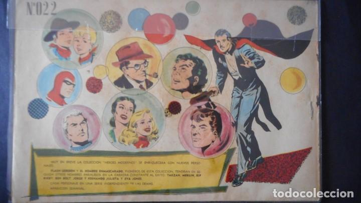 Tebeos: H&Eacute;ROES MODERNOS . FLASH GORDON N&ordm; 022/ C-12 - Foto 2