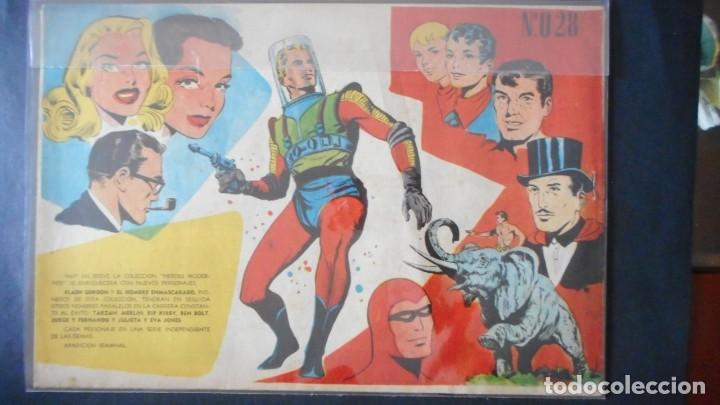 Tebeos: H&Eacute;ROES MODERNOS . FLASH GORDON N&ordm; 028/ C-12 - Foto 2
