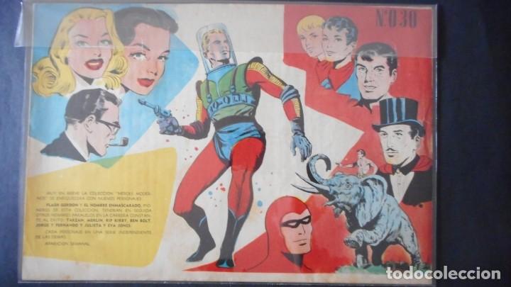 Tebeos: H&Eacute;ROES MODERNOS . FLASH GORDON N&ordm; 030/ C-12 - Foto 2