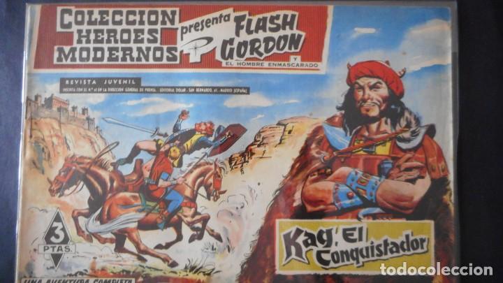 Tebeos: H&Eacute;ROES MODERNOS . FLASH GORDON N&ordm; 8/ C-12 - Foto 1