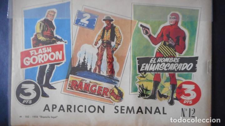 Tebeos: H&Eacute;ROES MODERNOS . FLASH GORDON N&ordm; 12/ C-12 - Foto 2
