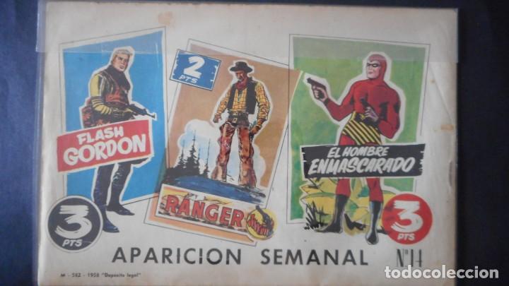 Tebeos: H&Eacute;ROES MODERNOS . FLASH GORDON N&ordm; 14/ C-12 - Foto 2