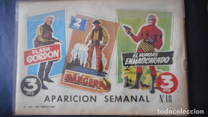 Tebeos: H&Eacute;ROES MODERNOS . FLASH GORDON N&ordm; 18/ C-12 - Foto 2