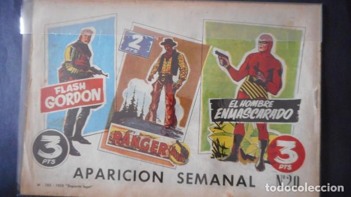 Tebeos: H&Eacute;ROES MODERNOS . FLASH GORDON N&ordm; 20/ C-12 - Foto 2