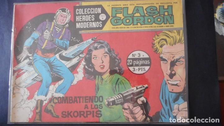 Tebeos: H&Eacute;ROES MODERNOS . FLASH GORDON N&ordm; 3. SERIE B/ C-12 - Foto 1