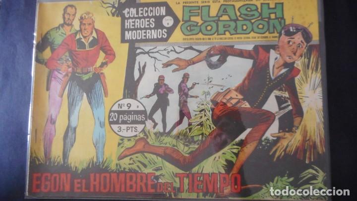 Tebeos: H&Eacute;ROES MODERNOS . FLASH GORDON N&ordm; 9. SERIE B/ C-12 - Foto 1