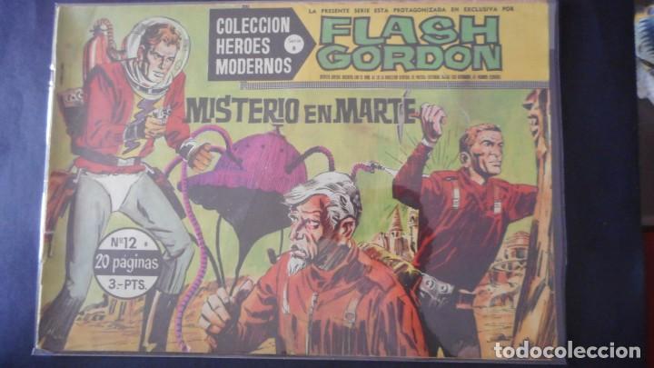 Tebeos: H&Eacute;ROES MODERNOS . FLASH GORDON N&ordm; 12. SERIE B/ C-12 - Foto 1