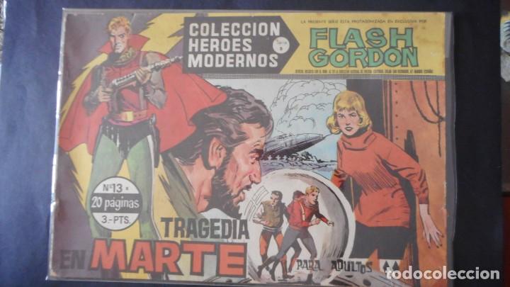 Tebeos: H&Eacute;ROES MODERNOS . FLASH GORDON N&ordm; 13. SERIE B/ C-12 - Foto 1