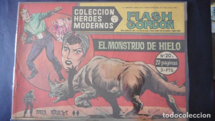 Tebeos: H&Eacute;ROES MODERNOS . FLASH GORDON N&ordm; 20/ C-12 - Foto 1