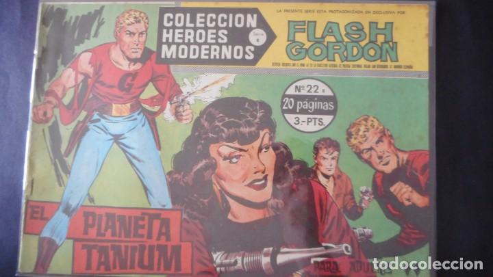 Tebeos: H&Eacute;ROES MODERNOS . FLASH GORDON N&ordm; 22/ C-12 - Foto 1