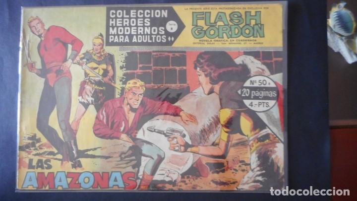 Tebeos: H&Eacute;ROES MODERNOS . FLASH GORDON N&ordm; 50. SERIE B/ C-12 - Foto 1