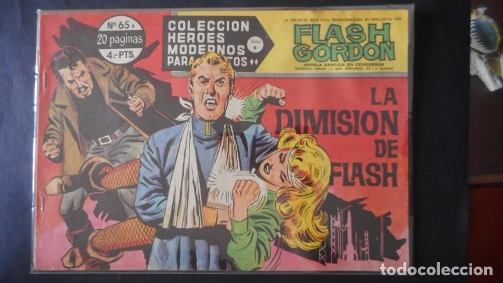 Tebeos: H&Eacute;ROES MODERNOS . FLASH GORDON N&ordm; 65. SERIE B/ C-12 - Foto 1
