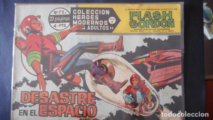 Tebeos: H&Eacute;ROES MODERNOS . FLASH GORDON N&ordm; 73. SERIE B/ C-12 - Foto 1