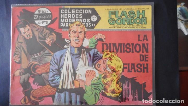 Tebeos: H&Eacute;ROES MODERNOS . FLASH GORDON N&ordm; 65. SERIE B/ C-12 - Foto 1