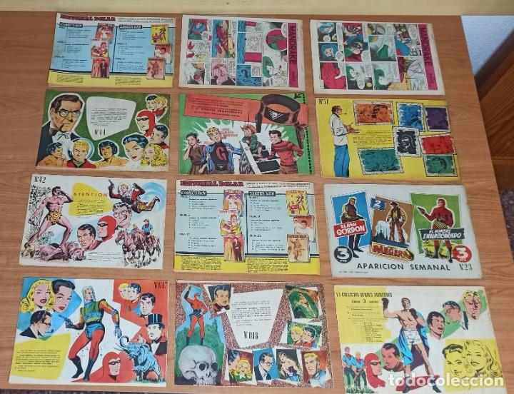 Tebeos: COLECCI&Oacute;N HEROES MODERNOS - 12 EJEMPLARES - EDITORIAL DOLAR 1958. - Foto 2