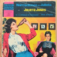Tebeos: JULIETA JONES - NARRACIONES DE JULIETA Nº 5 - EDITORIAL DOLAR